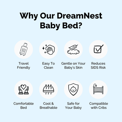 DreamNest™ - The Ultimate Baby Bed