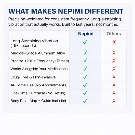 Nepimi 128 Hz Herstel-instrument