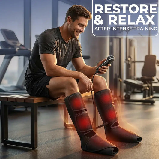 LegRevive™ PRO - Leg Air Compression Boots With Heat & 3 Massage Modes