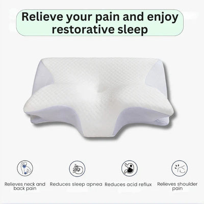 Cervical & Migraine Pillow + Heating Pad