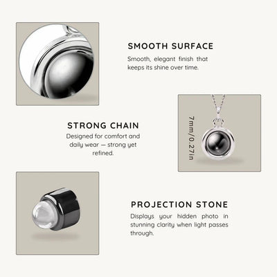 Letili Photo Projection Pet Necklace