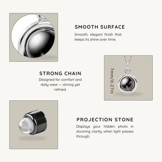 Letili Photo Projection Pet Necklace