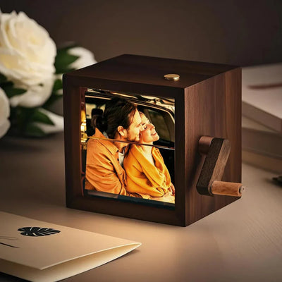 Custom Crank Photo Box
