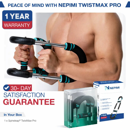 LETILI TwistMax Pro – Detachable Multi-Resistance Arm Trainer