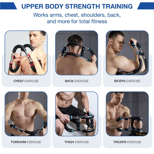LETILI TwistMax Pro – Detachable Multi-Resistance Arm Trainer